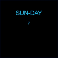 Brian Grainger : Sun-Day 7 [CD-R]