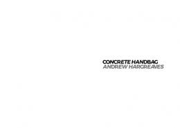 Andrew Hargreaves : Concrete Handbag (Art Edition) [CD]